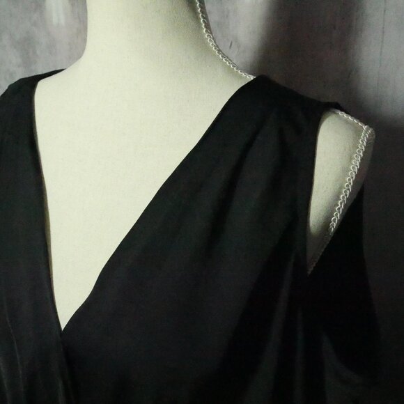 Alfani Black Blouse Large - Picture 4 of 5